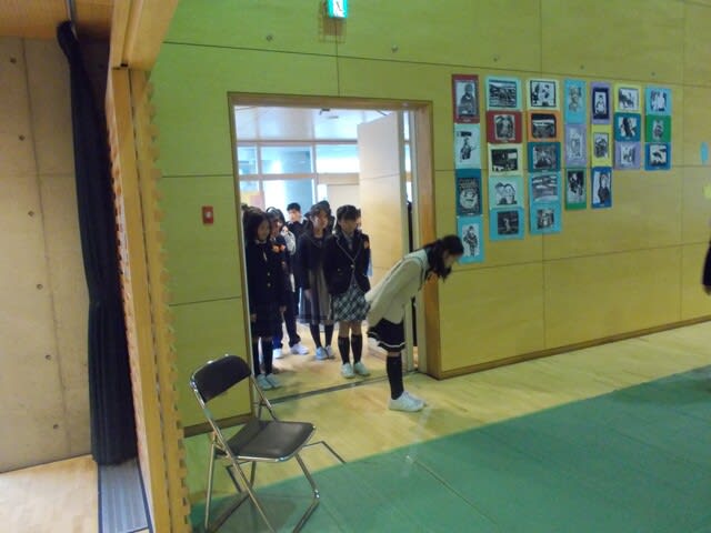 今 別れの時 大月市立猿橋小学校です