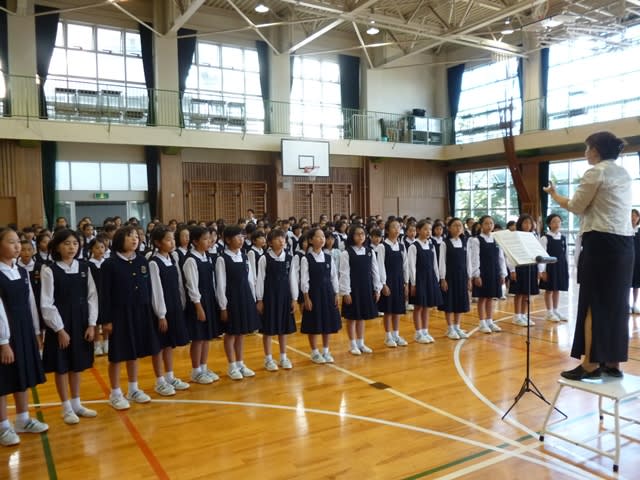 福岡雙葉学園 定期演奏会前の練習 福岡雙葉小学校 Blogふたば