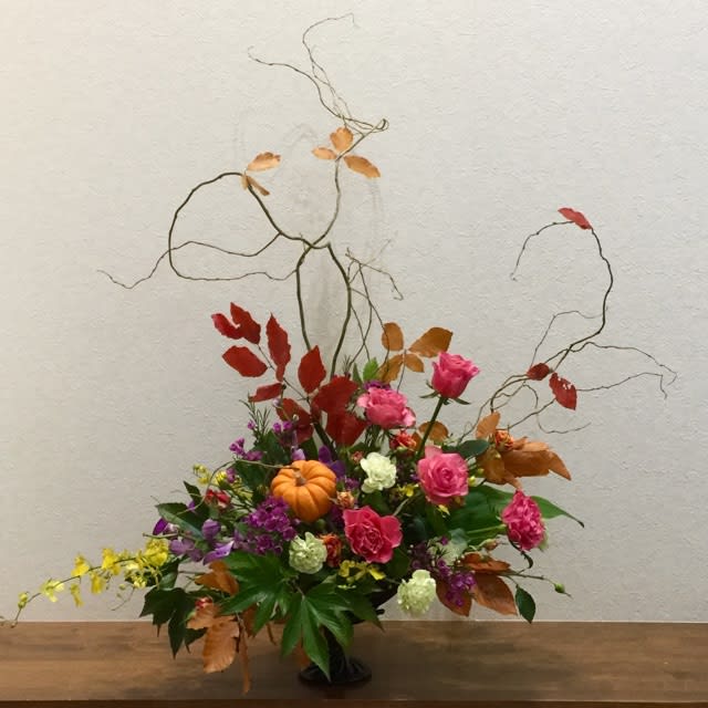 ★えっちゃん★ ハロウィンアレンジメント　他 楽天市場】ハロウィン アレンジメント インテリア 飾りつけ