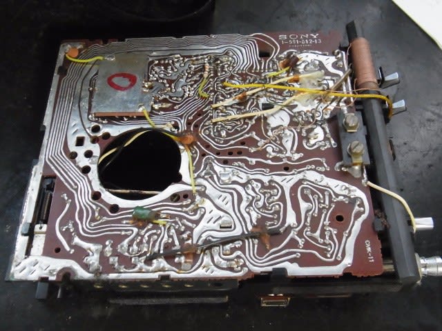 SONY, ICF-5500 - テレビ修理-頑固親父の修理日記