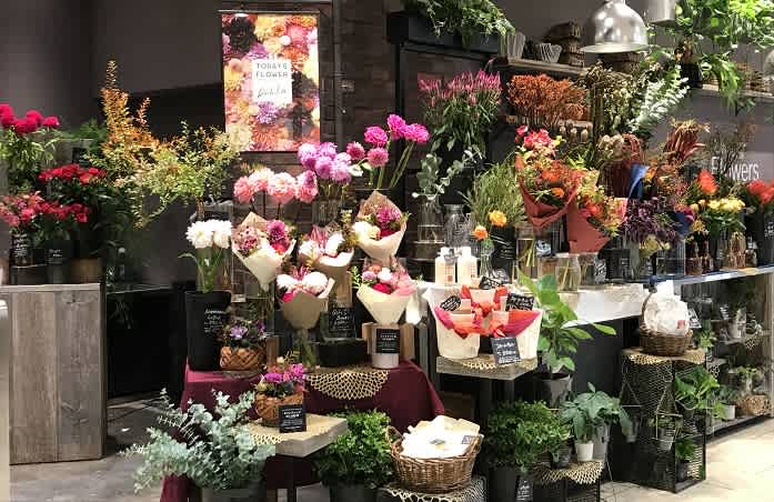 駅の花屋さん 重陽の節句 カメラはいつもポケットに ー