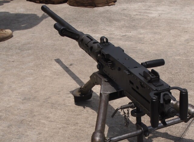 ショッピングを 米軍実物M2ブローニング重機関銃 環型照準フロント 個人装備