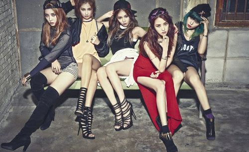 4minute フォーミニット 気まぐれ五線紙 k pop