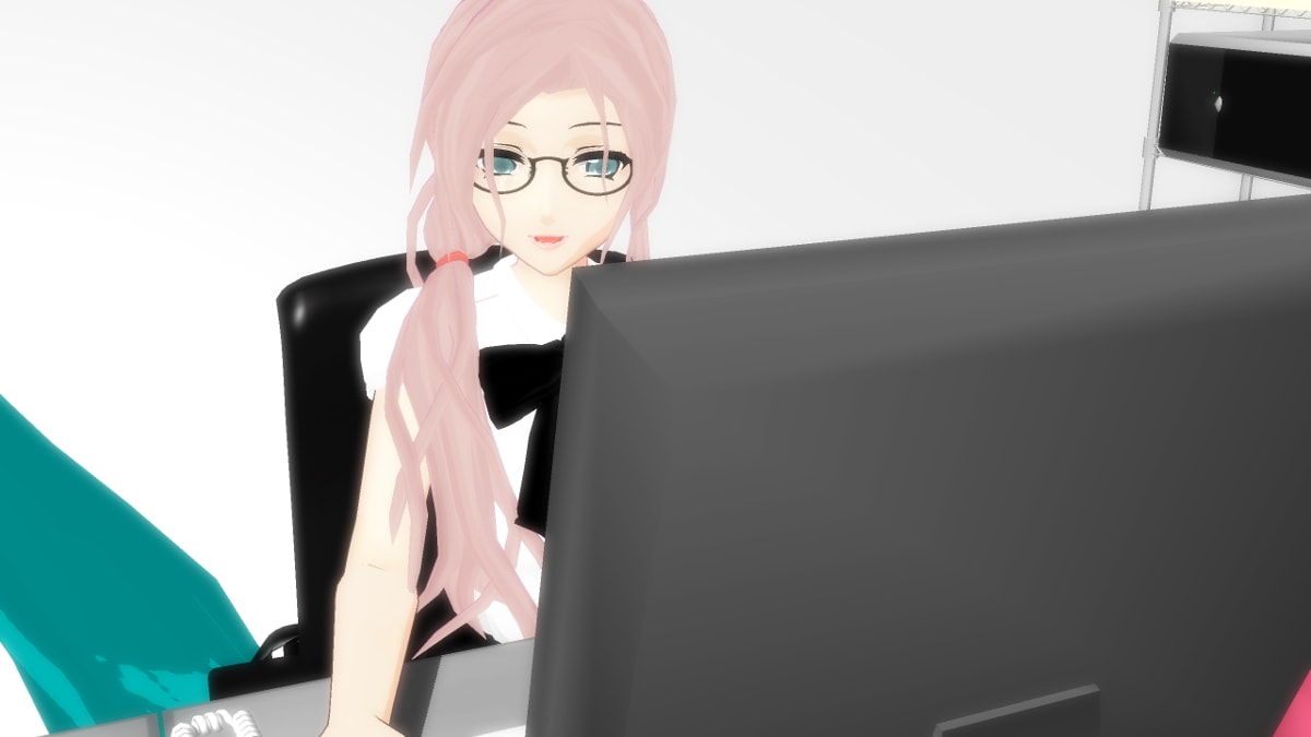ルカ先輩「あら!?2020年のオリンピックが東京に決まったみたいね。ミクちゃん知ってた?」 ルカ先輩と後輩ミクさんのOL日常漫画 ちょっと百合 いちゃラブ