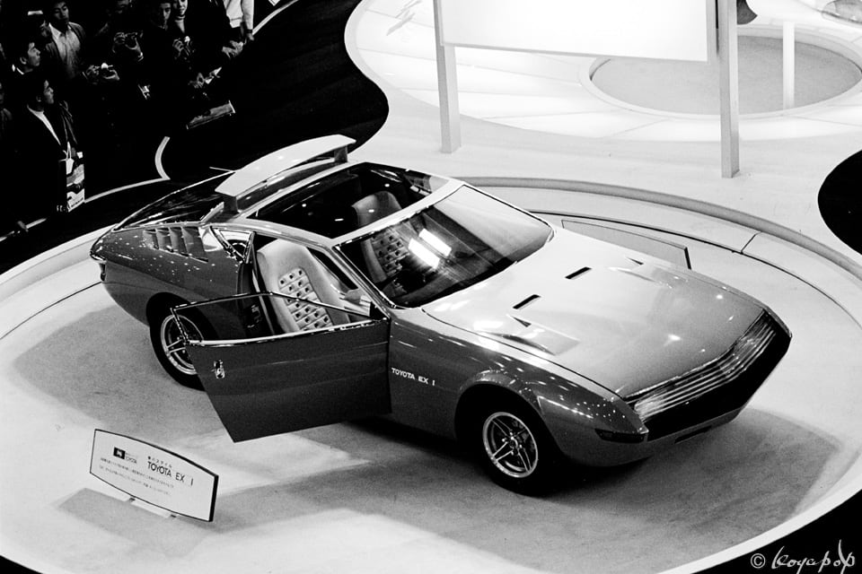 Toyota EX-Ⅰ Tokyo The 16th Tokyo Motor Show 1969 年 撮 影.