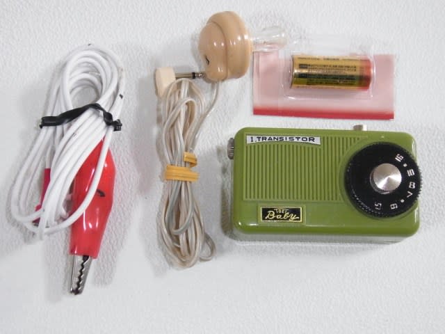 1石トランジスタラジオ、TOEI Baby - テレビ修理-頑固親父の修理日記