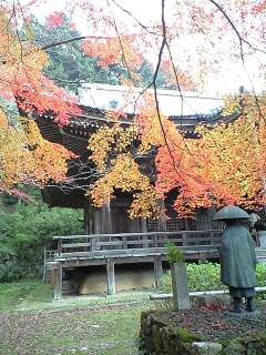 秘境の紅葉・金蔵寺