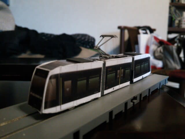 札幌市電A1200を作りました。 - Mokei de-mbembe