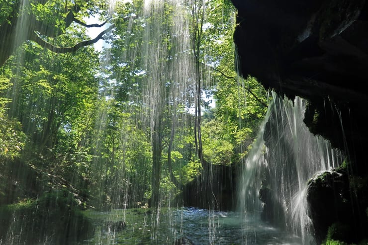 猿壺の滝