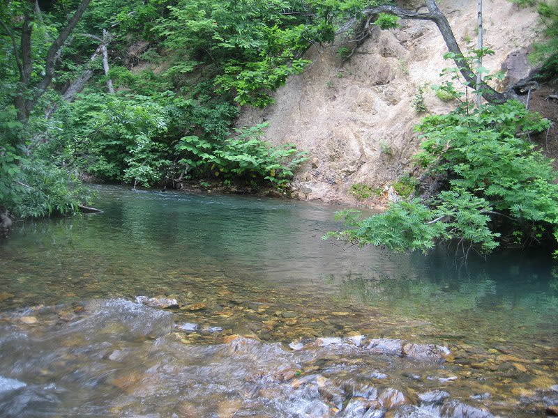 朝里川 ２ 渓流in北海道