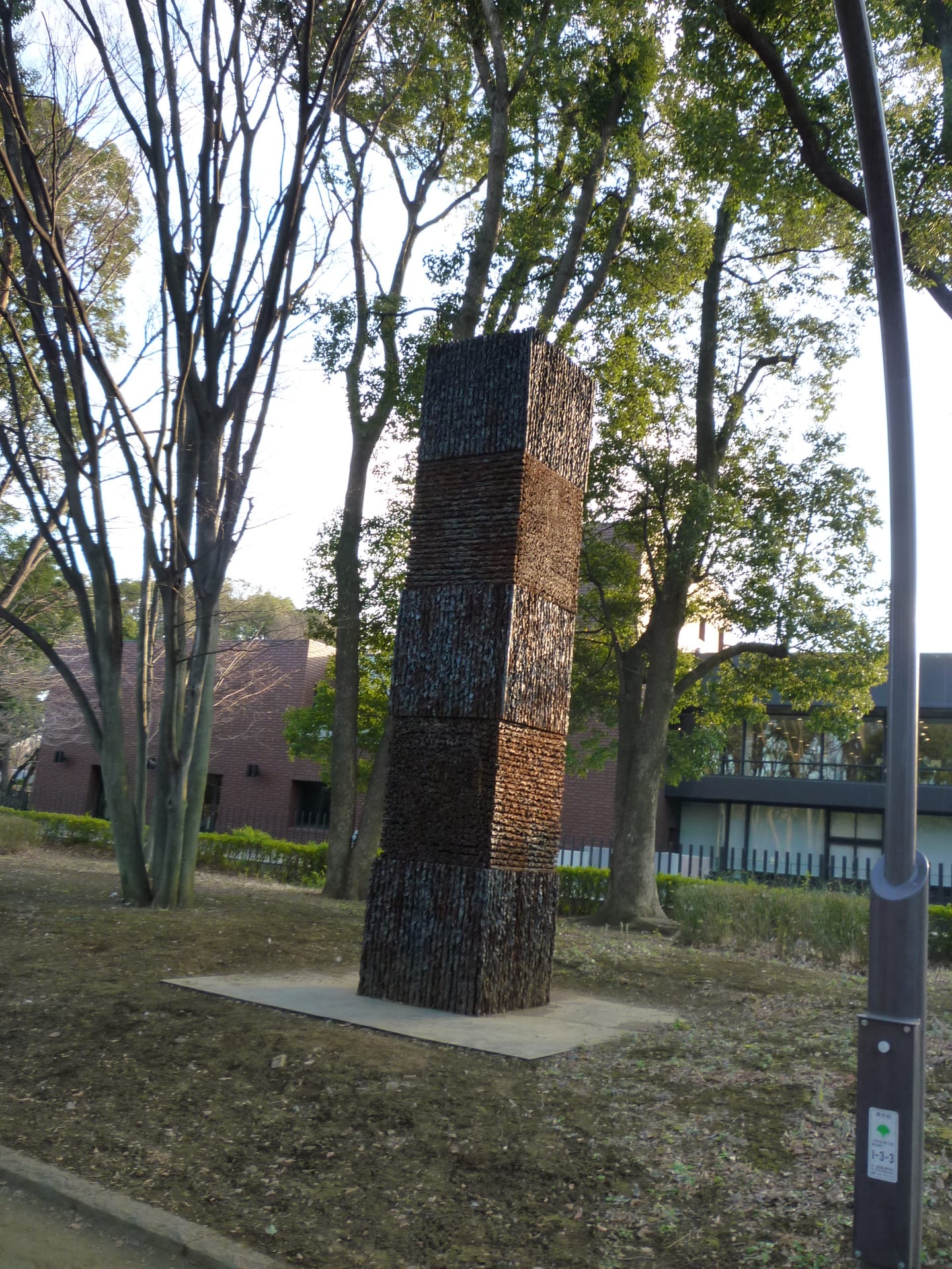 上野公園　芸大生の作品