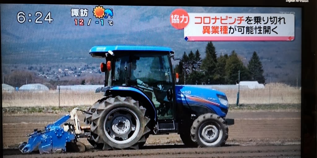 今日はテレビ信州 - 軽井沢one　beauty　片山農園の日々雑感