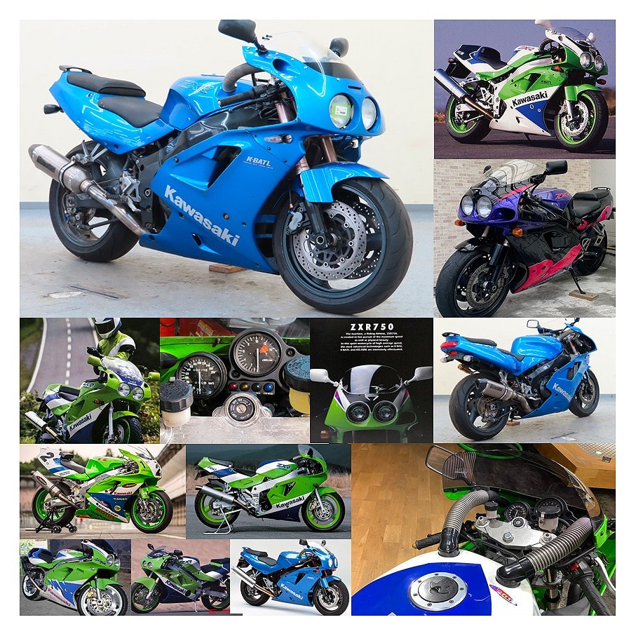 やっと出た本格的な大型レーサーレプリカ、カワサキ・ZXR750 やっと出た本格的な大型レーサーレプリカ、カワサキ・ZXR750