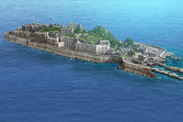 軍艦島未来予測図10年後