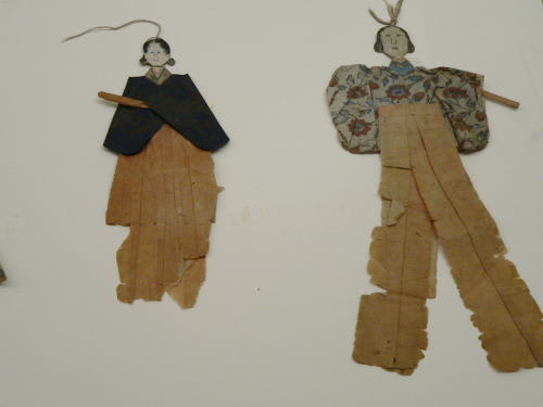松本市立博物館に展示されている七夕人形