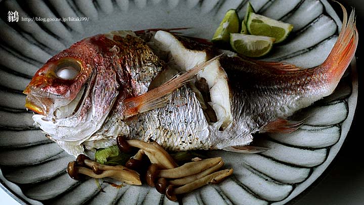 レンコダイ キダイ の酒蒸し 鏡面界 魚食系女子の気まぐれ雑記帖