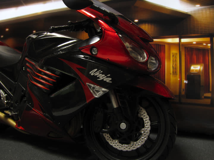 Kawasaki ZX-14 2009 Spetial Edition 1:12 FAST LANE