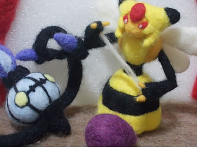 12年10月のブログ記事一覧 2ページ目 羊毛フェルトでポケモン