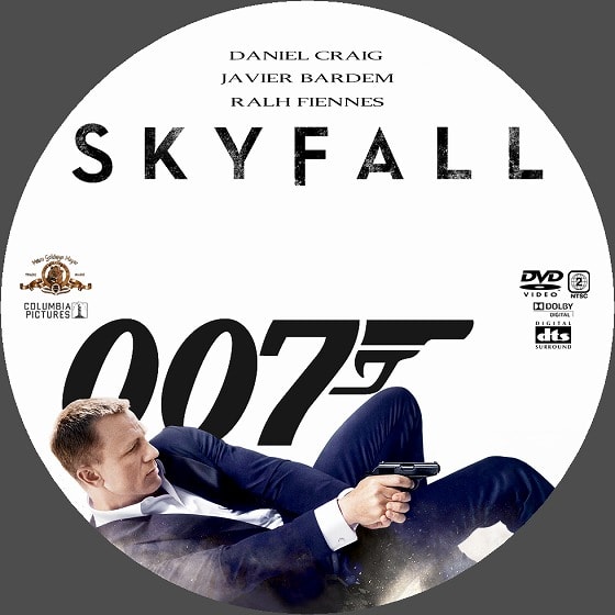 ｄｖｄラベル ００７ スカイフォール Sam Sダイアリー