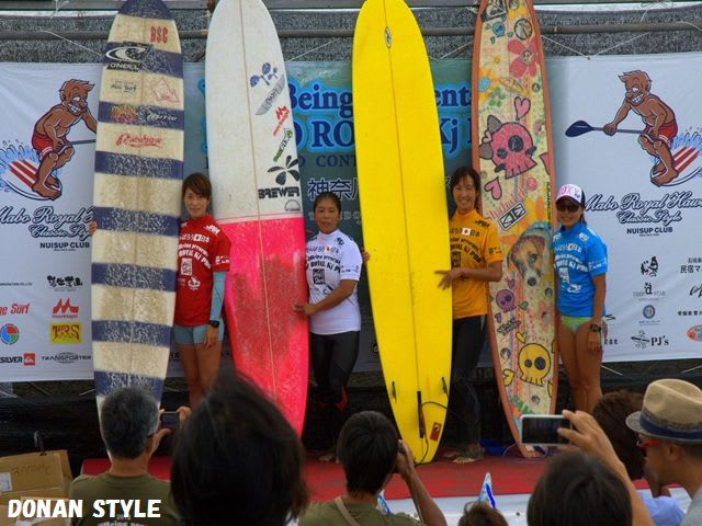 JPSA2012ロングボード第3戦 マーボーロイヤル Kj プロ 女子