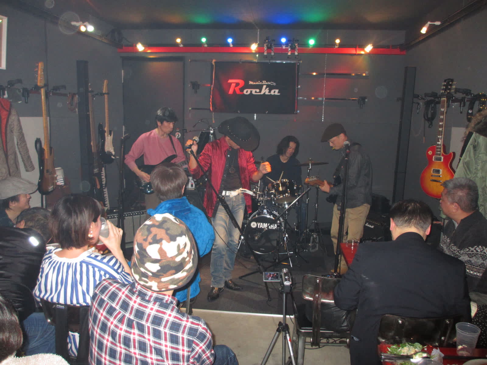 2014.12.13 Machine Gun Drive 忘年ライブ in Music Bar Rocka 熟年ｱｲﾄﾞﾙ ♪Rock