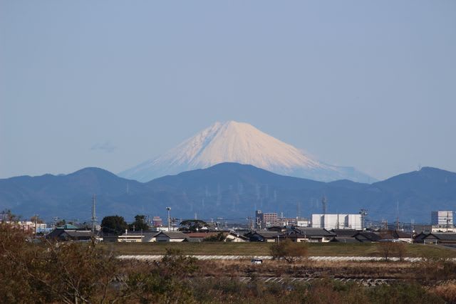 浜松城から 富士山は見えるか ヤスケの空