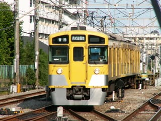 西武鉄道 新2000系電車 - 水の丘交通公園