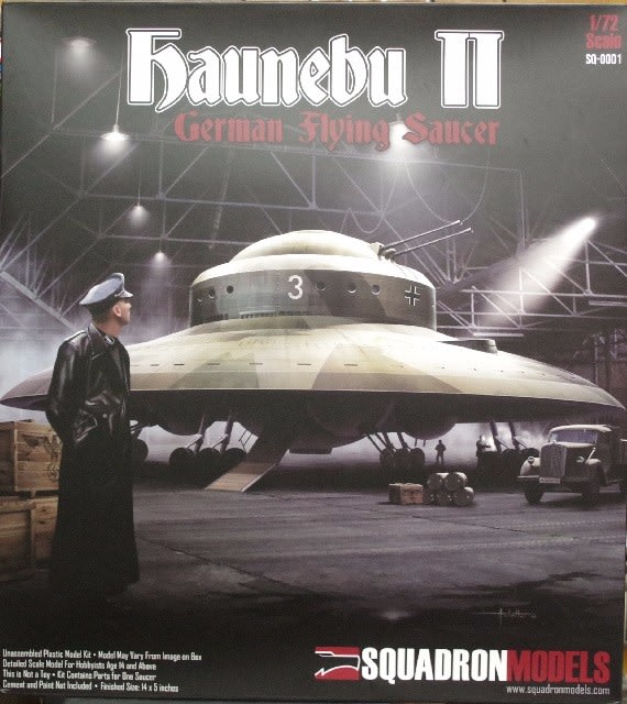 本日の到着キット(2017-23)「スコードロン1/72 ドイツ軍 円盤 本日の到着キット(2017-23)「スコードロン1/72 ドイツ軍 円盤