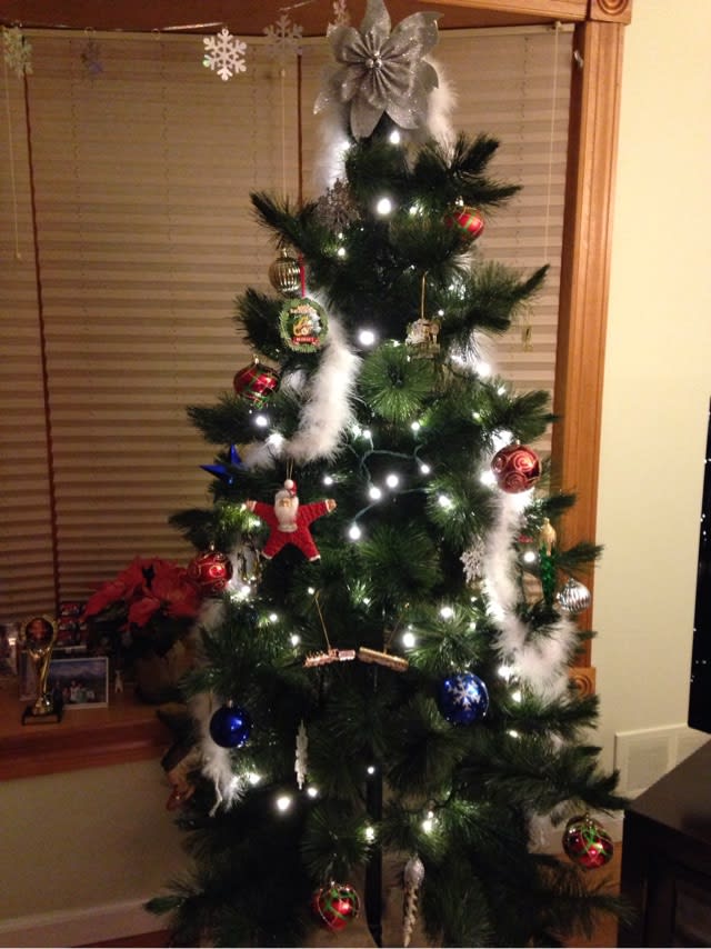 今年のクリスマスツリー Miepostのアメリカ生活