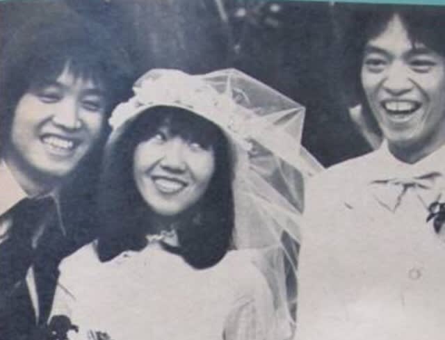 1975年の吉田拓郎 その36 山本コータロー 吉田真由美結婚式の仲人 明日の葉っぱ 8 8 69