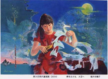 双子天使の逸話　　絵画原画 双子天使の逸話 絵画原画