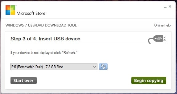 Windows10 では「Windows7 USB/DVD DOWNLOAD TOOL」が使えません。 - 私のPC自作部屋