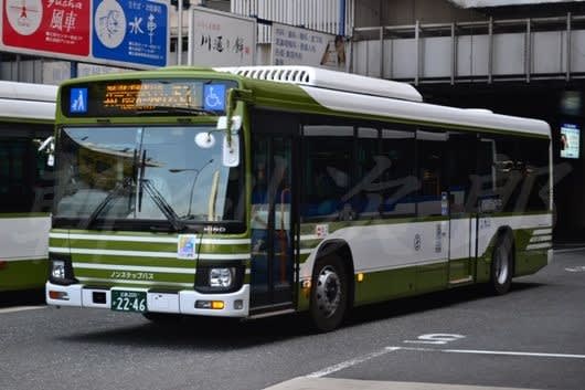 広島電鉄 新型エルガ ブルーリボン 斬剣次郎の鉄道 バス斬り２