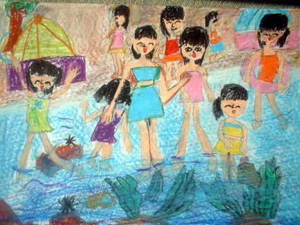 2年生の絵 小さなアトリエ 2年生の絵 小さなアトリエ