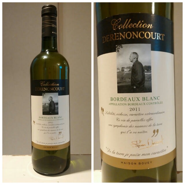 コレクション・ドゥルノンクール・ボルドー・ブラン2011 コスパよしの白ですが、ドゥルノンクールさんの写真が気になる - 安くて美味しいワイン