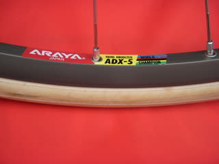 チューブラーリム ARAYA ADX-5 - Kinoの自転車日記
