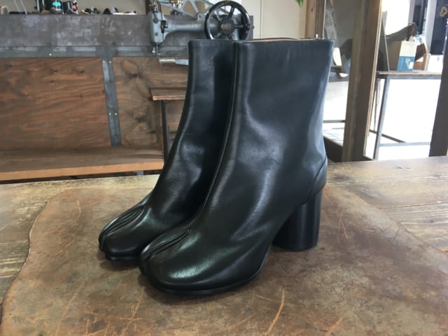 ニッサン・638 新品/36 メゾン マルジェラ ラウンドソール ブーツ