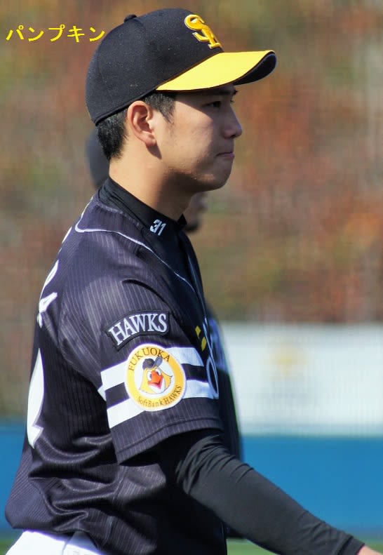 ２０１６年ホークス春季キャンプ 栗原陵矢捕手と堀内汰門捕手 パンプキンのhawksな日々