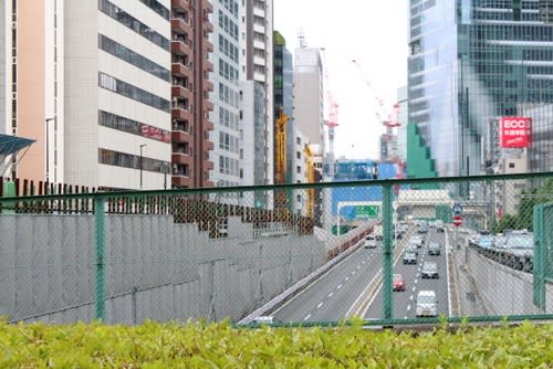 首都高速３号渋谷線 渋谷入口 下り 工事中 バスターミナルなブログ
