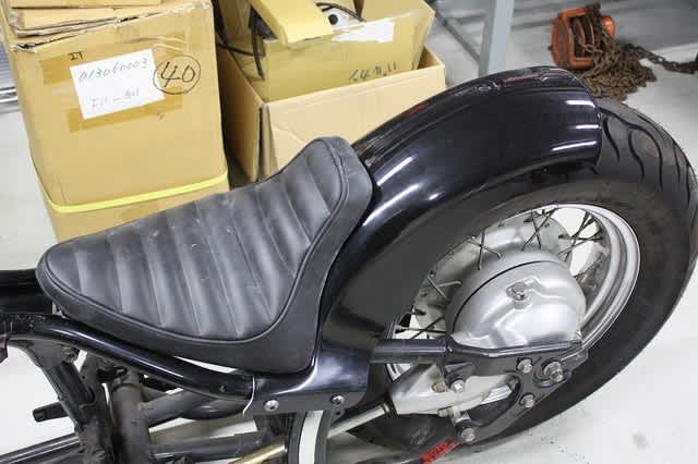 ドラックスターリアショートフェンダー、シートセット ドラッグスター400 ショートリアフェンダー シート セット