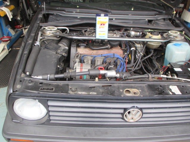 Vw Golf2 19rv オイル交換です ねばらんブログ 欧州車 Benz Bmw Vw Audi Smartなどのパーツ チューニング 専門店の日々です