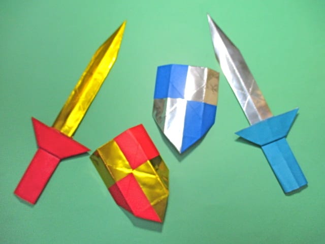 折り紙 伝説の剣 折り方動画 創作折り紙の折り方