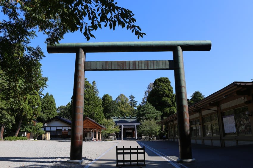 射水神社 富山県高岡市古城 今 出発の刻 たびだちのとき