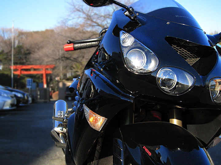 Kawasaki ZZR1400 黒風