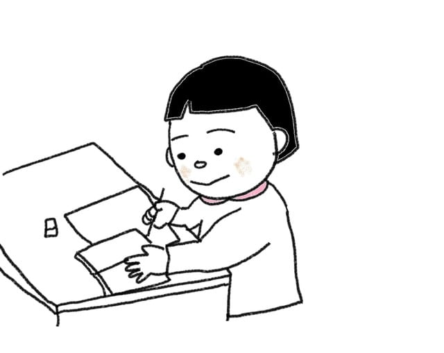 1９課 たり たり スーザンの日本語教育 手描きイラスト