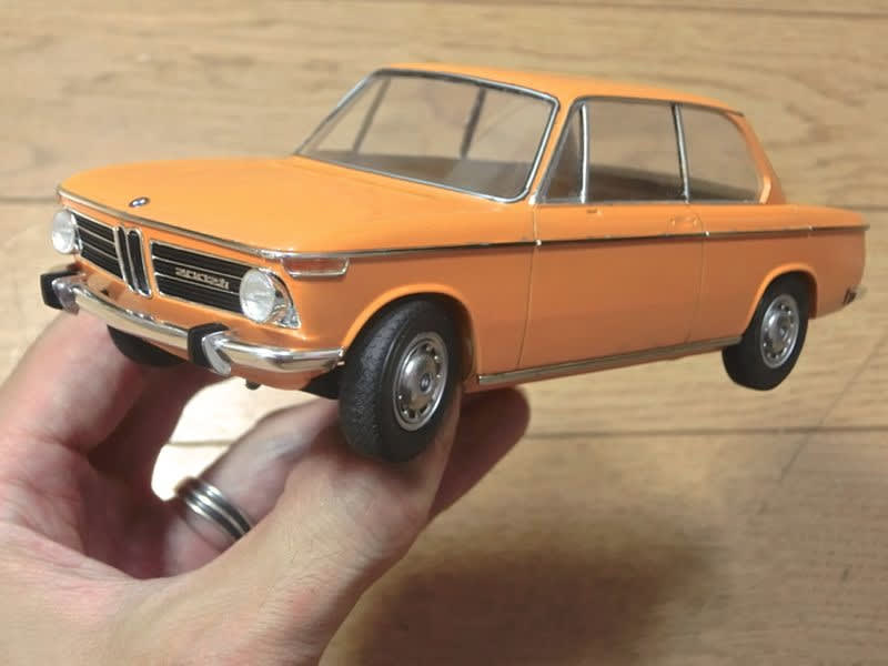 1/24ハセガワ BMW2002 TI仕様 製作開始 - sportscar graphic