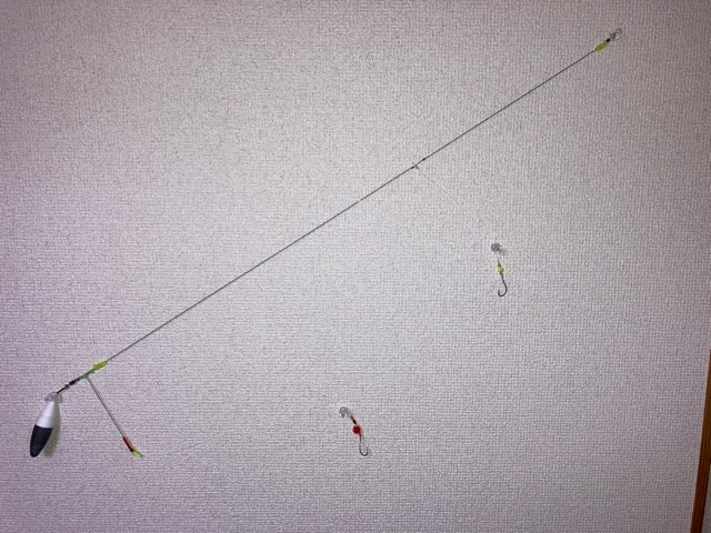 自作仕掛け 先オモリ式遠投天秤仕掛け 投げ釣り北海道 I M Yoh 自作仕掛け 先オモリ式遠投天秤仕掛け 投げ釣り北海道 I M Yoh