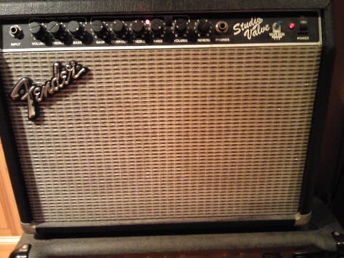 Fender Japan Studio Valve SV-20CE - White&Blue