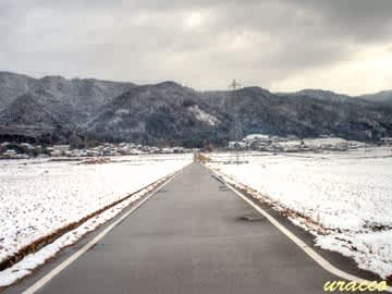 雪探し 亀岡市走行中 Digital Life