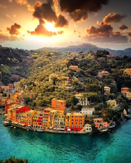 イタリア ポルトフィーノ 素敵な風景 彡 気ままの記 T I